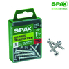 Spax Sheet Metal Screw, #10 x 1-1/2 in, Zinc Plated Flat Head 4101010500402
